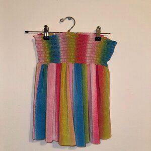 Rainbow Mini Skort